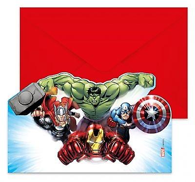 Avengers invitationer