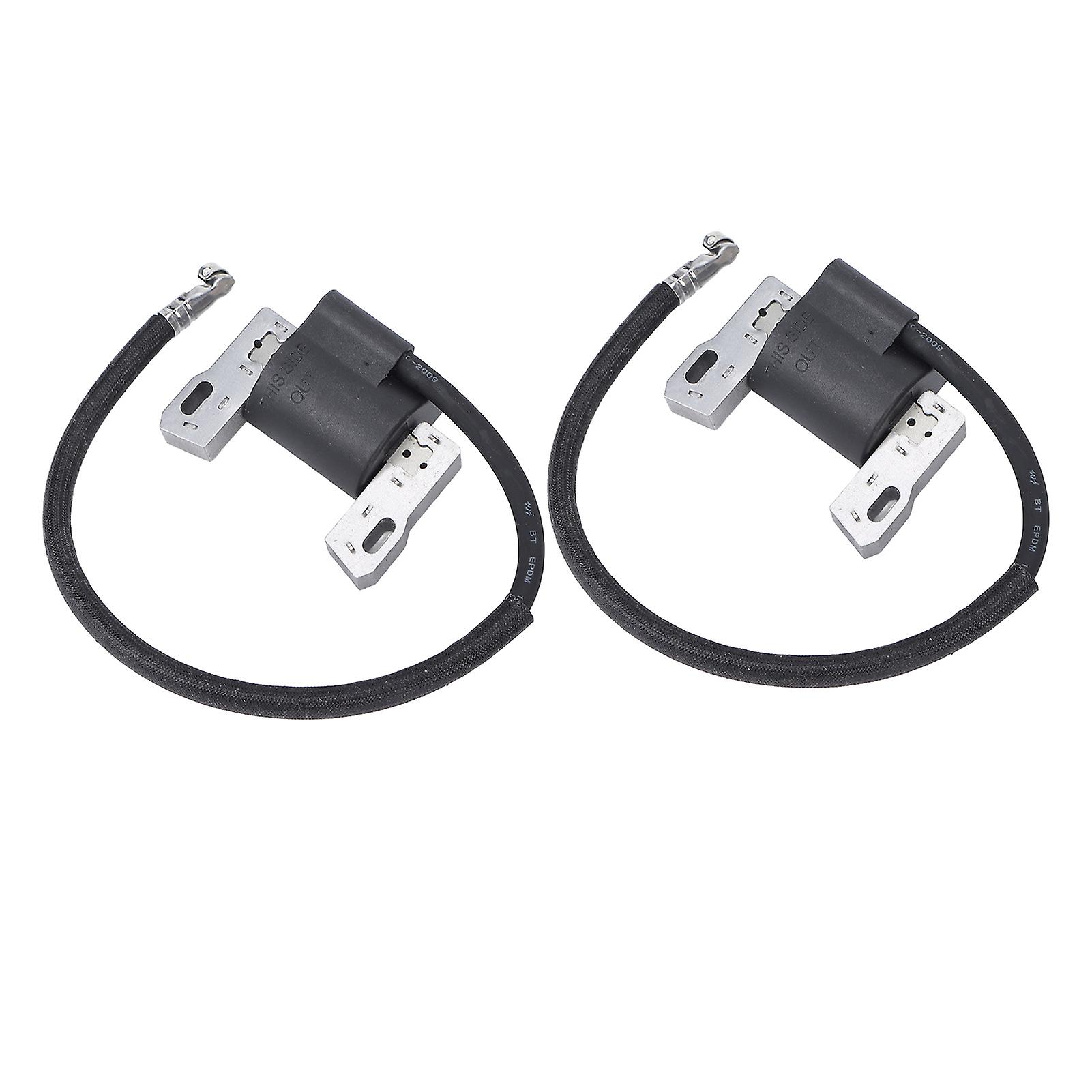 2PCS Lawn Mower Ignition Coil 577694 Fast Response Replacement for Intek V Twin 18‑22HP Engine