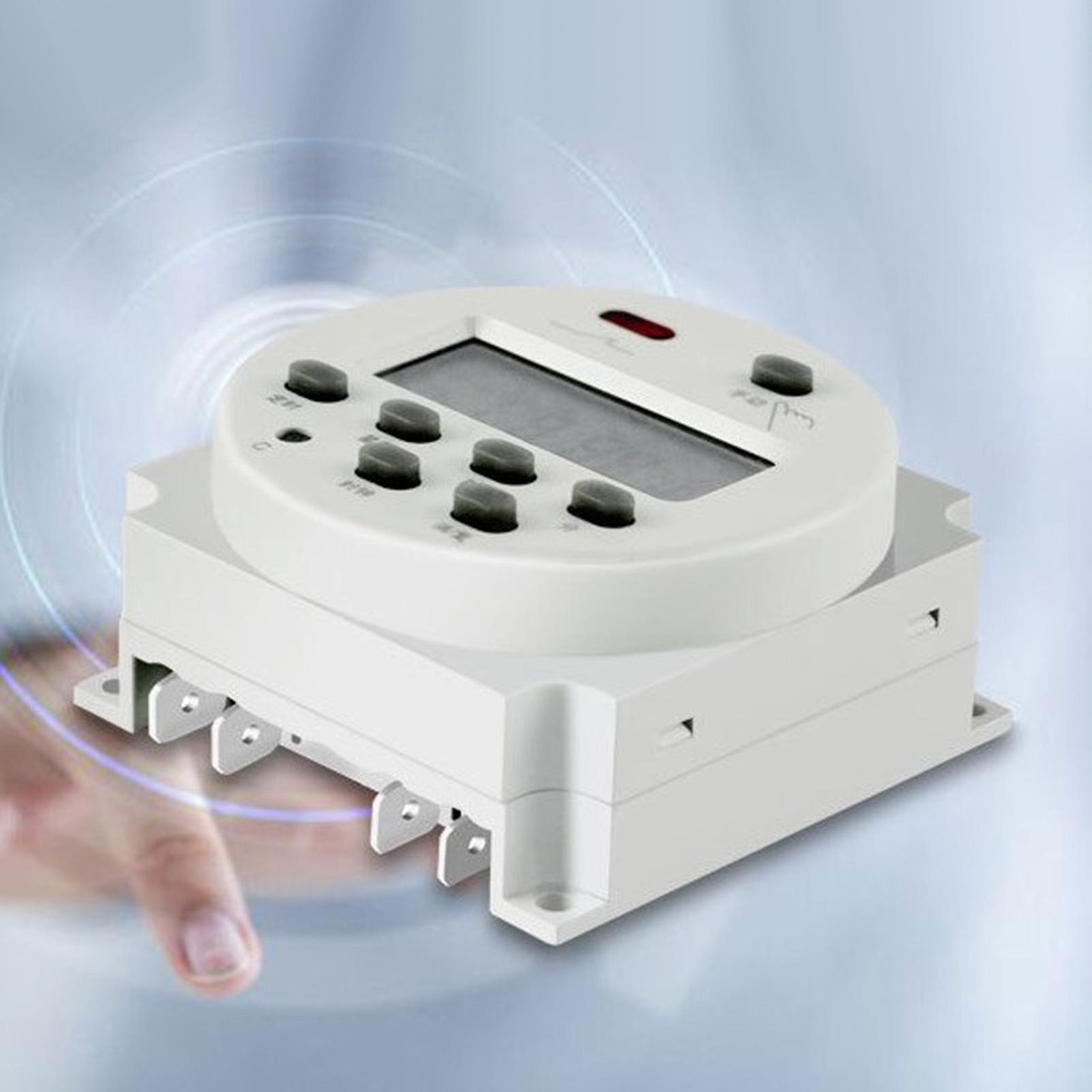 Digital Timer Switch 17 Groups Timings High Precise Anti Interference Microcomputer Time Relay Timer Switch 220V 