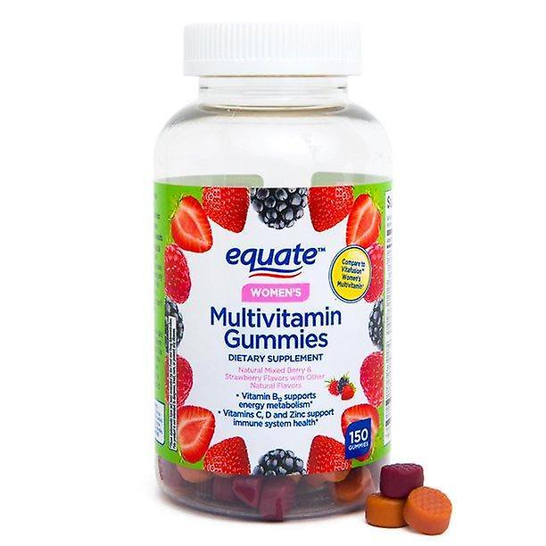 Equate Women's Multivitamins Gummies, Mixed Berry, 150 Count