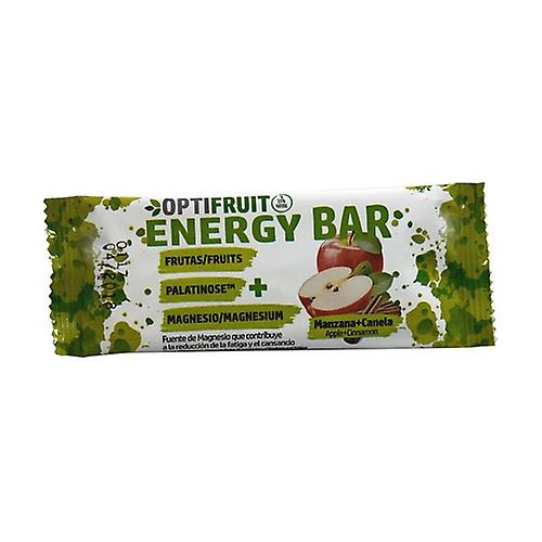 Optifruit Energy Bar + MG + Palatinose (Apple and Cinnamon Flavor) 1 unit of 40g (Cinnamon - Apple)