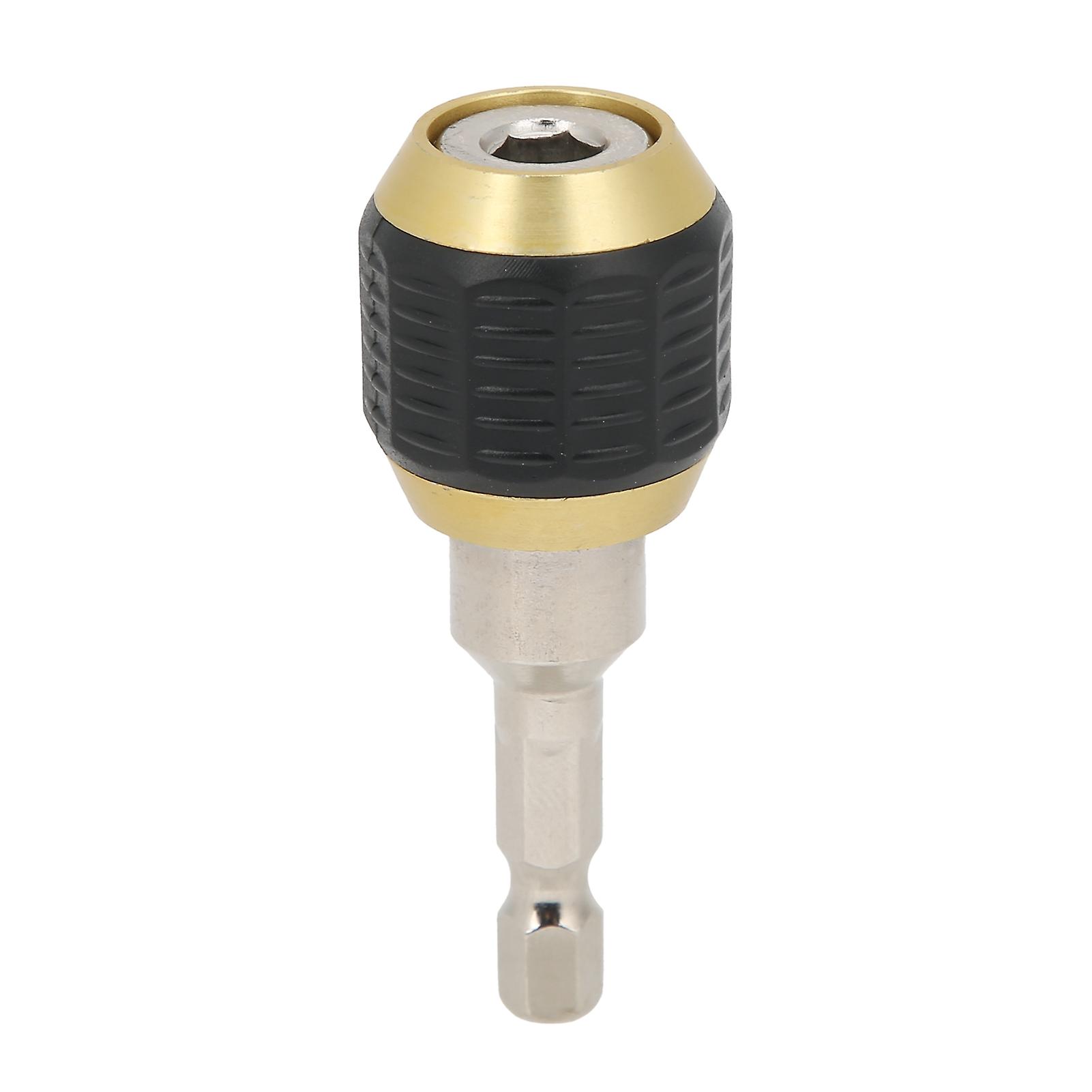 Electric Drill Bit Fast Change Adapter 1/4in Connector Hex Shank Popup Converter Tool60mm / 2.4in