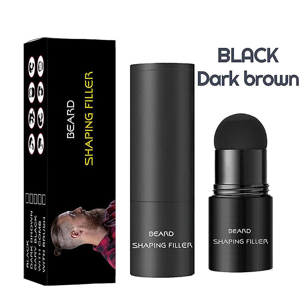 Men Beard Filling Pen Brush Kits Filler Pencil Enhancer Lasting Repair Moustache Coloring Shaping Tool