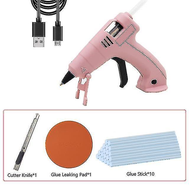 Glue Guns 3.6v Cordless Hot Melt Glue Gun 2000mah Li-ion Usb Mini Glue Gun Set Child Hand Crafts With 7mm