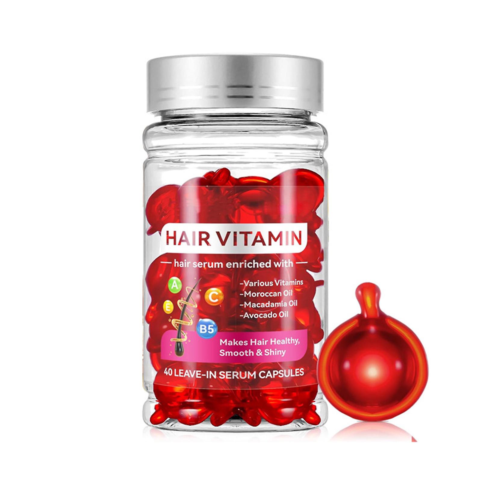 Βιταμίνες Leave-In Hair Care Essences Κάψουλες, Ενυδατικό Λάδι Μαλλιών Ενδυνάμωσης, για όλους τους τύπους μαλλιών