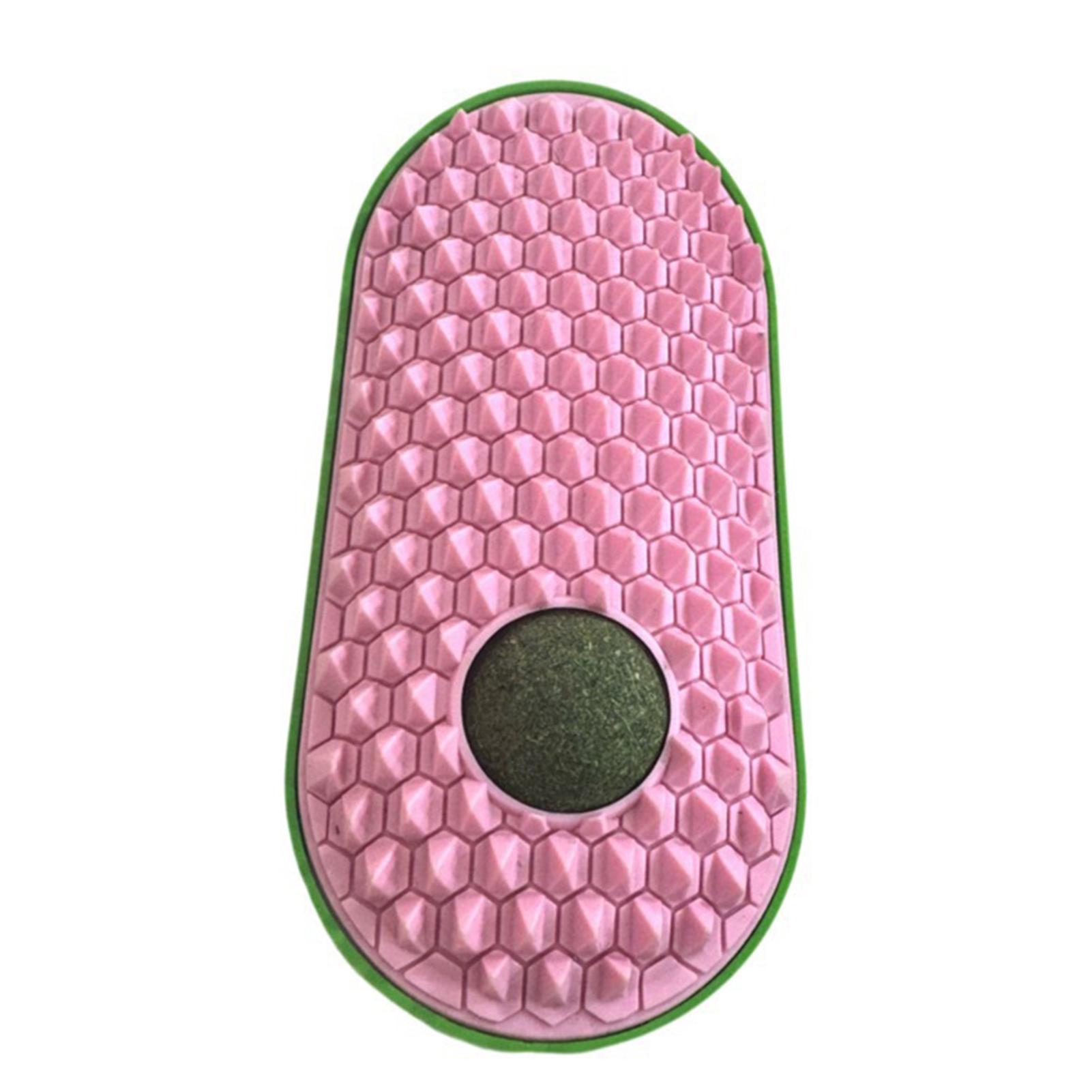 Punch-Free Catnip Cat Massage Brush Practical Pet Massage Scratching Pad Cat Supplies