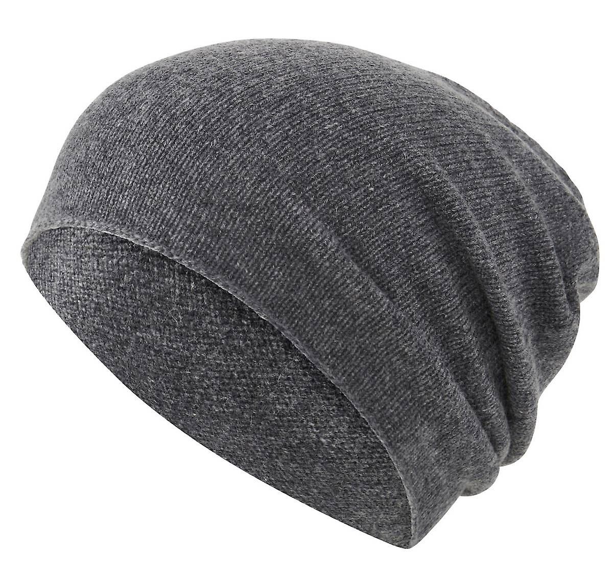 Falke Casual Knitted Cashmere Beanie - Dark Grey