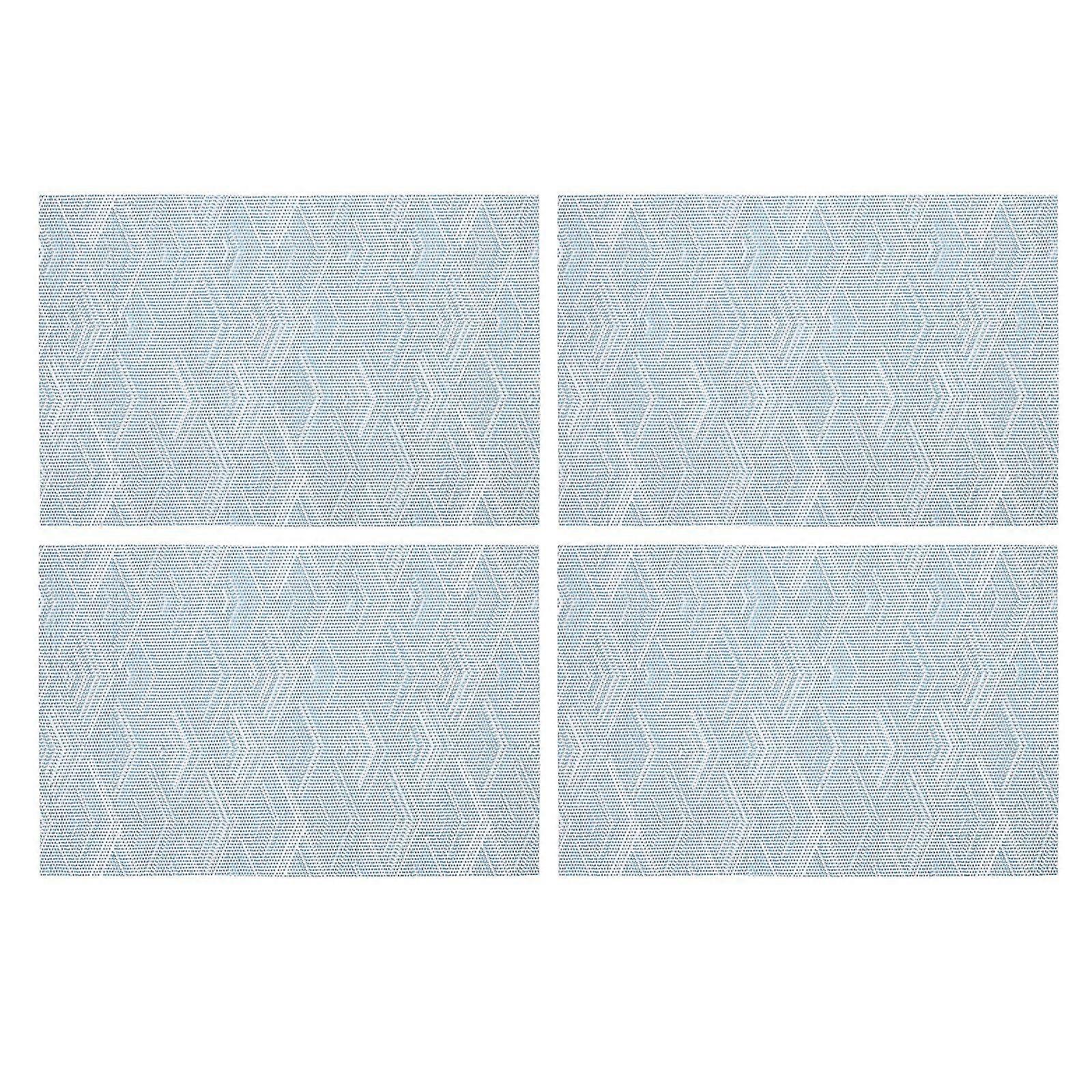 4 Pcs Coasters Drinks Tableware Mat Kitchen Placemats Tea Cup Placemat Vinyl Place Mats Woven Placemats Z