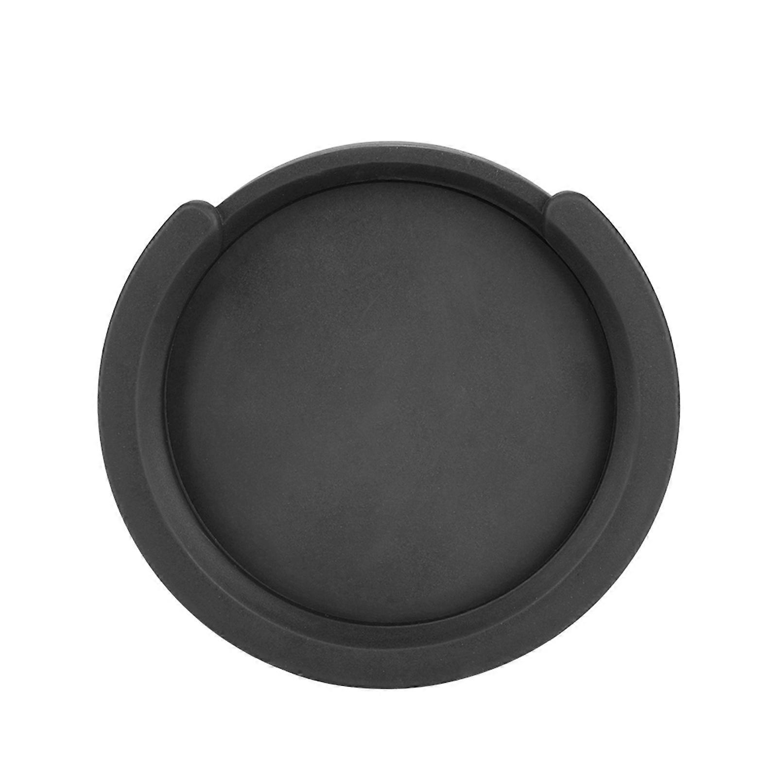 86mm Black Plastic Guitar Soundhole Cover Feedback Buffer