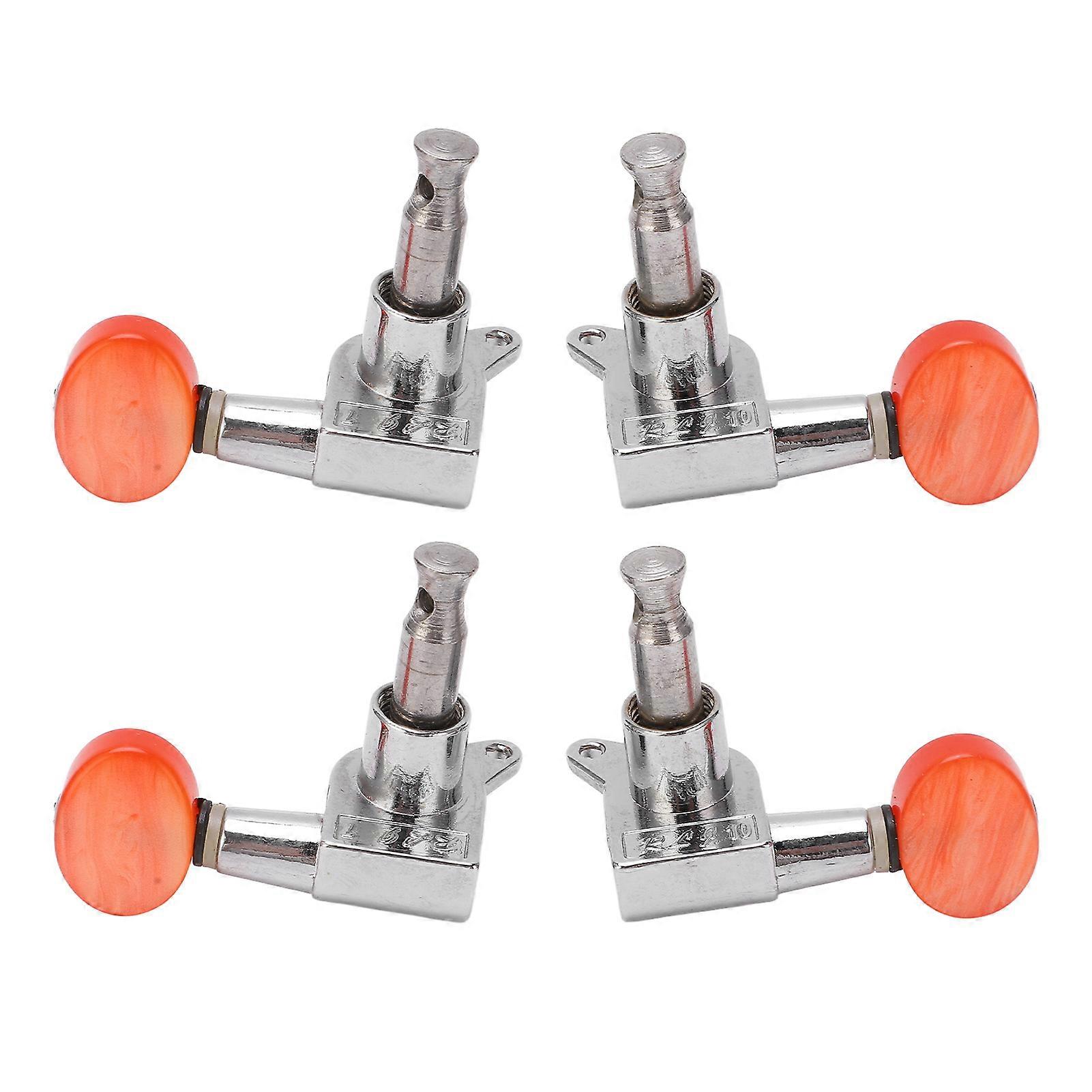 Guitar String Tuning Keys Pegs Machine Heads Locking Tuners Metal Plastic 2R 2L for Ukulele