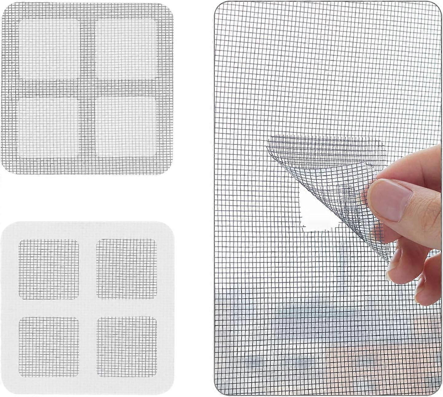 6件窗户纱窗修复套件，门窗纱修复胶带，强力自粘屏幕胶带