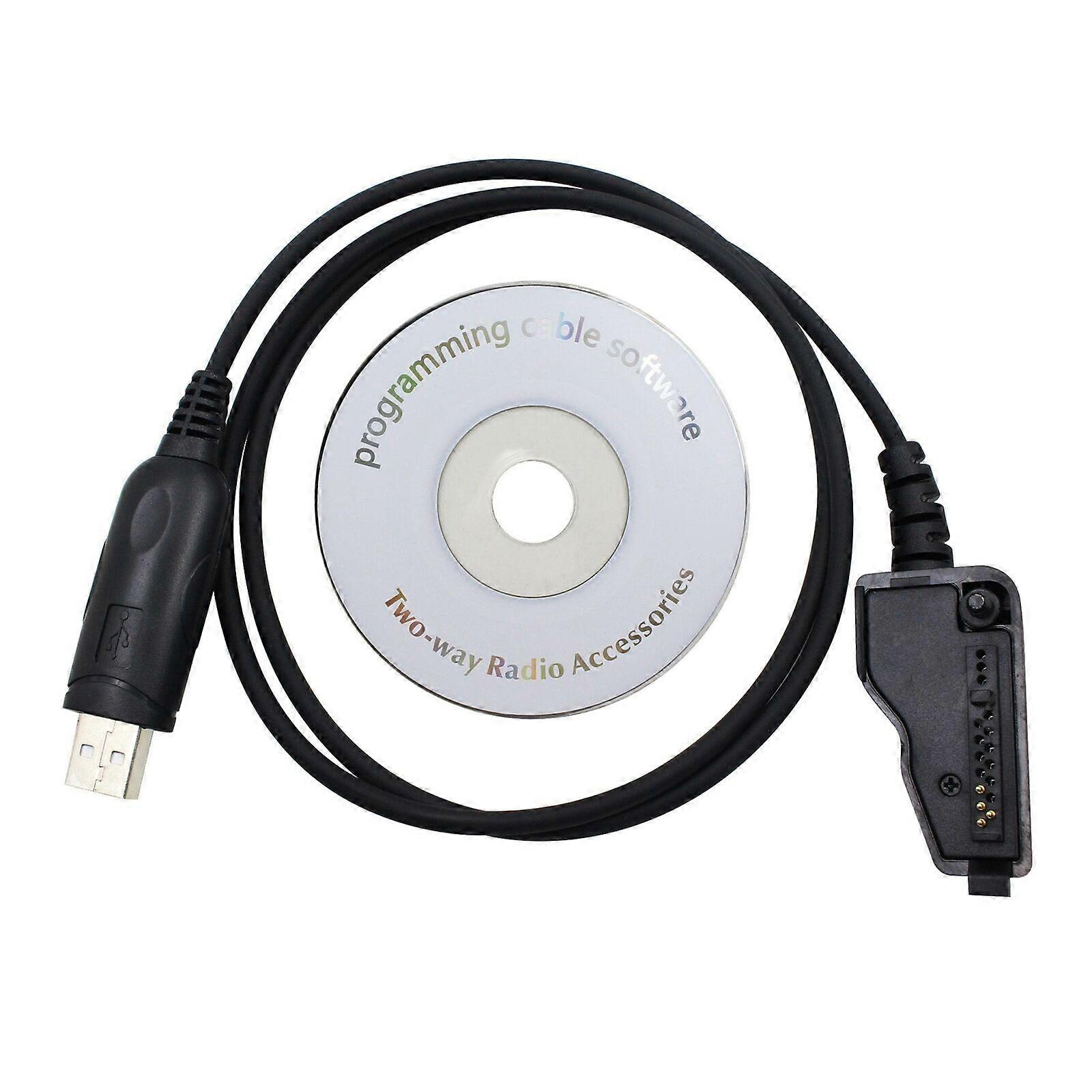 USB Programming Cable w/ CD For Radio Kenwood KPG 36 TK 180 TK 190 TK 280 TK 285 TK 290 TK 380 TK 385 TK 390TK 480 TK 481 TK 490