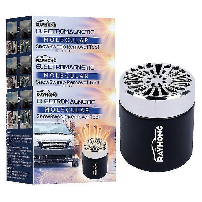 3pcs New Upgraded Electromagnetic Deicer Molecular Interface Snow Remover
