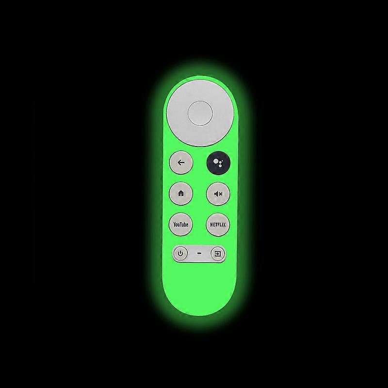 Silicone Case for Google TV Voice Remote Shockproof Waterproof Antislip Protective Home Office Storage Voice Remote Cover