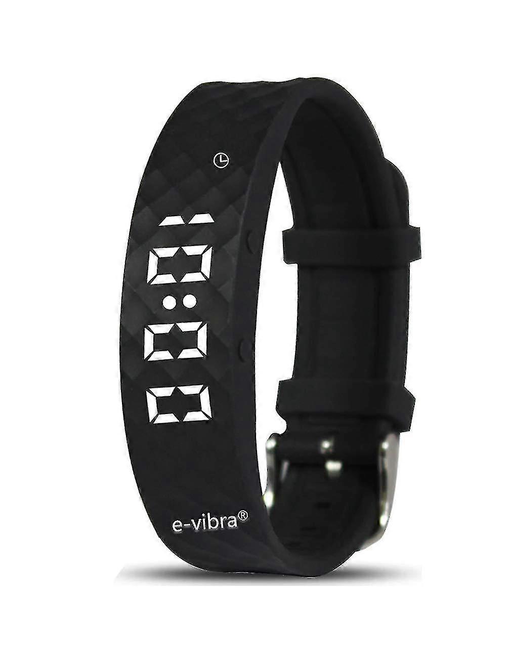 Montre d’entraînement à la propreté Premium - Montre vibrante silencieuse rechargeable - Montre de rappel médical - Avec minuterie et 15 alarmes quotidiennes (bleu)