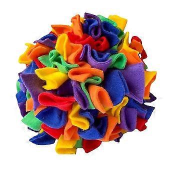 Dog Sniffing Ball Puzzle Leker Slow Dispensing Sammenleggbar Dog Nose Sniff Toy Pet Spill Intelligence To