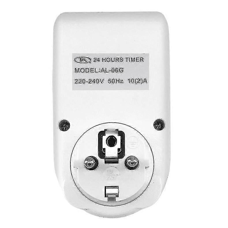 Eu Plug Timer Switch Energy Saving Digital Kitchen Timer Outlet Week Hour Programmable Timing Socket Battqx