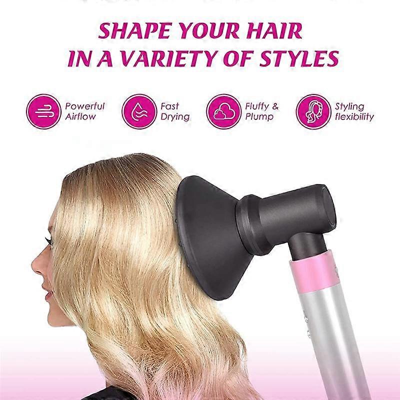 Diffuser+Adaptor+Professional Concentrator for Attachments for Curling Iron Converting To Hair Drye
