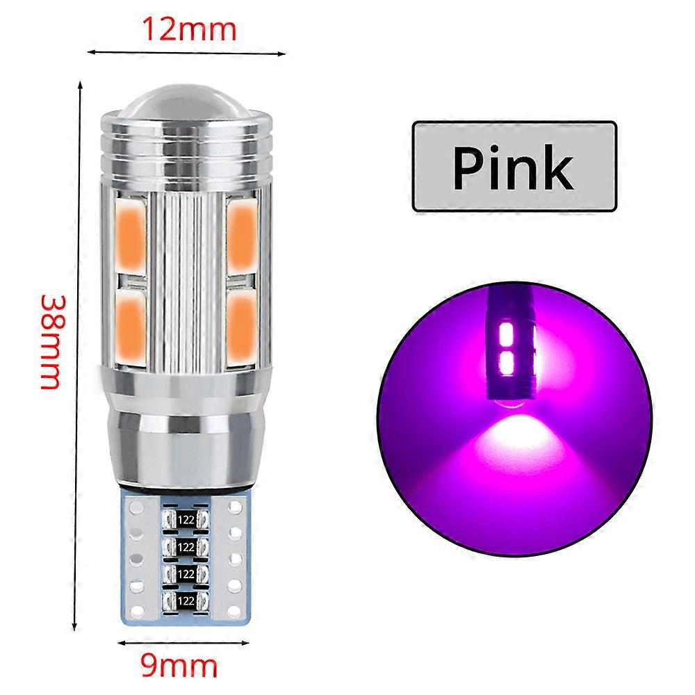 2pcs Auto Light LED Canbus 194 10SMD 5630 5730 led Bulbs No Error light Parking LED 12V Auto Side Light Auto Styling signal lamp