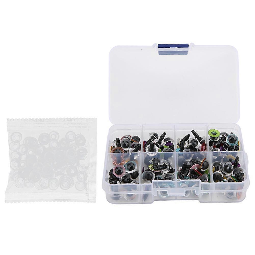80pcs/box DIY Toys Eyes 10MM Dolls Bear Plush Animals Accessories with Packing Case10MM