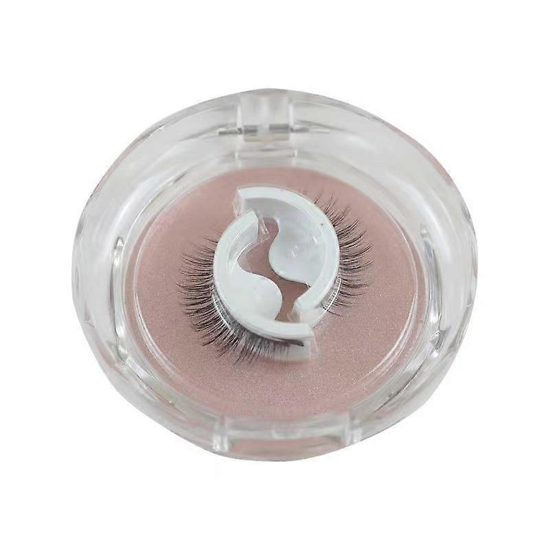 Reusable Self-Adhesive Eyelashes with Natural Look Washable Glue Free Waterproof