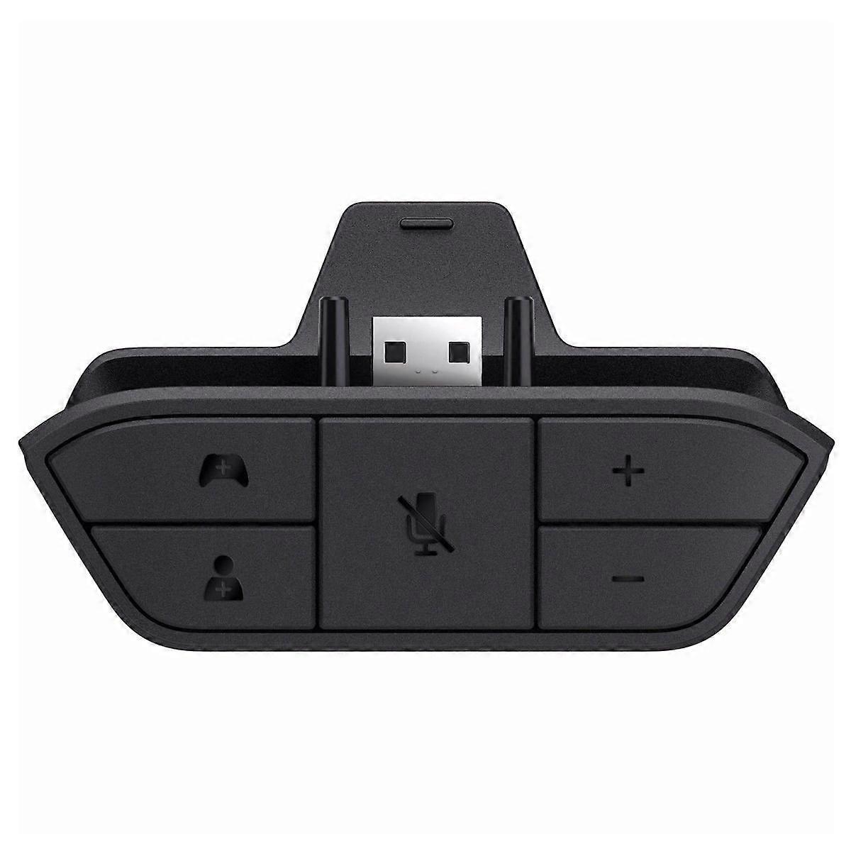 Stereo Headset Adapter for Xbox One & Xbox Series X|S Controller - Adjust Audio Balance (Game Sound & Voice Chat), Volume, Mic Directly