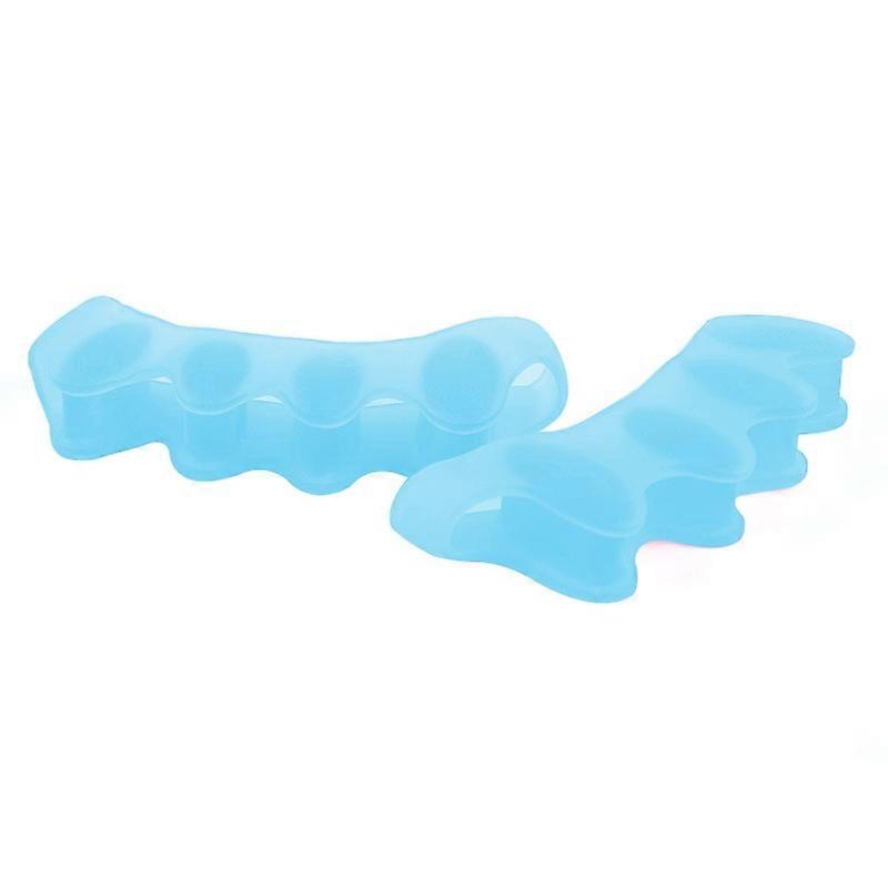 1 Pair=2 pcs Toe Separator Correction Hallux Valgus Corrector Silicone Orthopedic