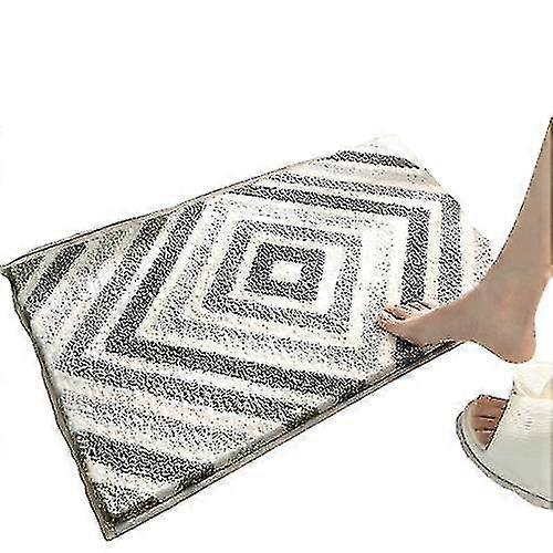 Microfiber Non-slip Washable Shower Floor Mat