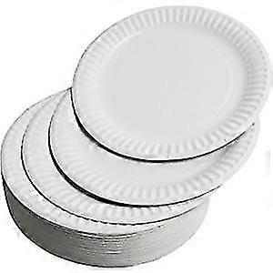 Premium Quality Large Disposable Party Paper Plates 100 Pack 23cm | Strong Paper Plates Perfect For Any Occassion