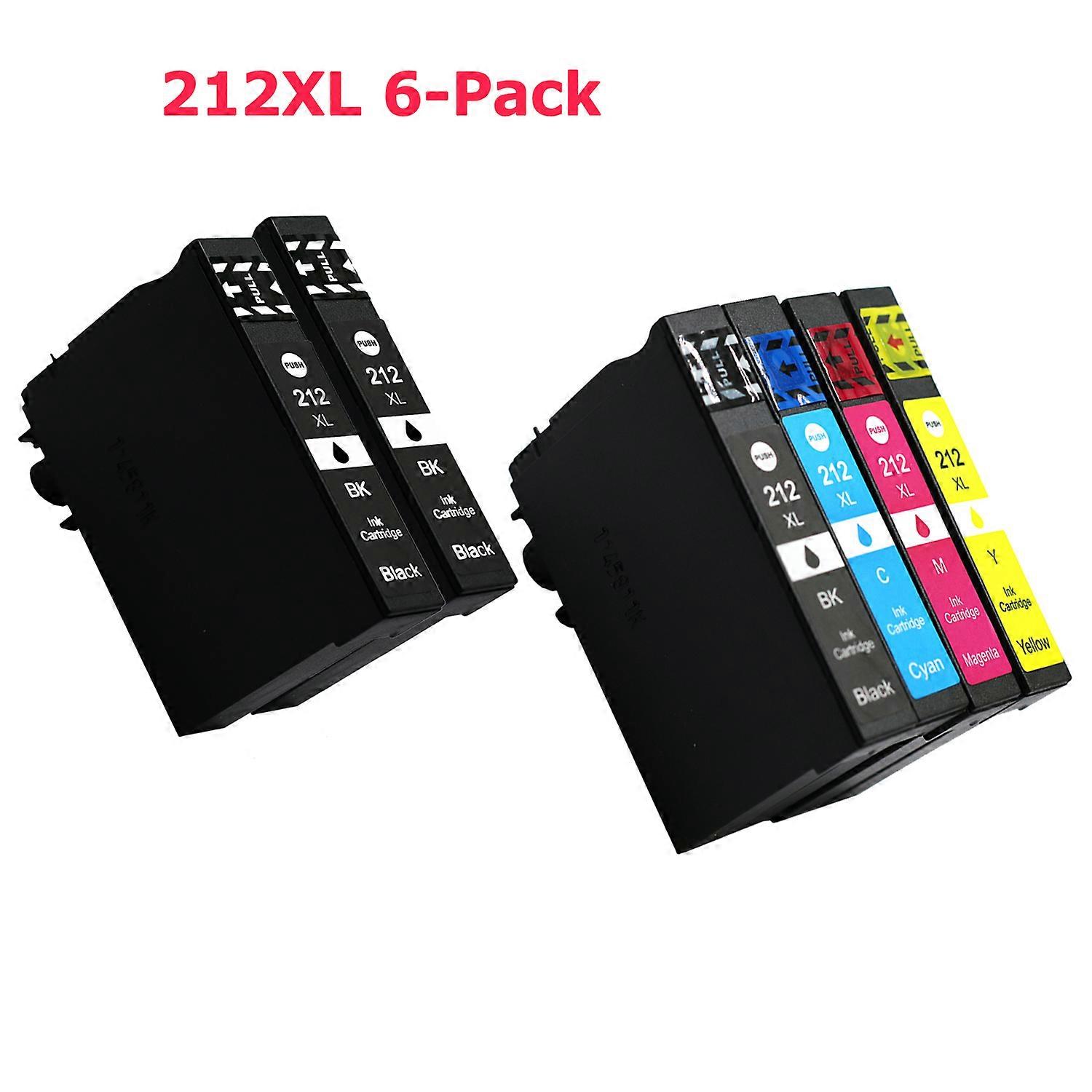 212 212XL Remanufactured Ink Cartridge for Epson T212XL T212 XL to Use with Expression XP-4100 XP-4105 Workforce WF-2830 WF-2850