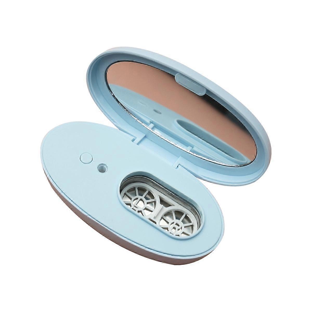 Ultrasonic Contact Lenses Case Cleaner Portable Protein Removal Machine Efficient Tear Cleaning Con