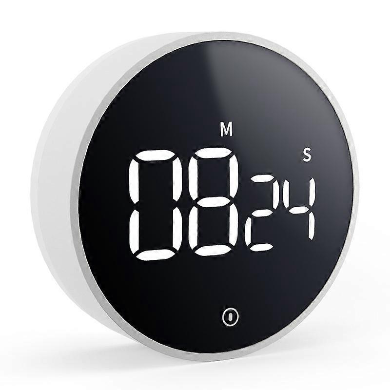 1pcs Kitchen Timer, Countdown Kitchen Timer for Kitchen Cooking Class Training, Digital Magnet Timer LCD Display, Rotation Control, Time Management To