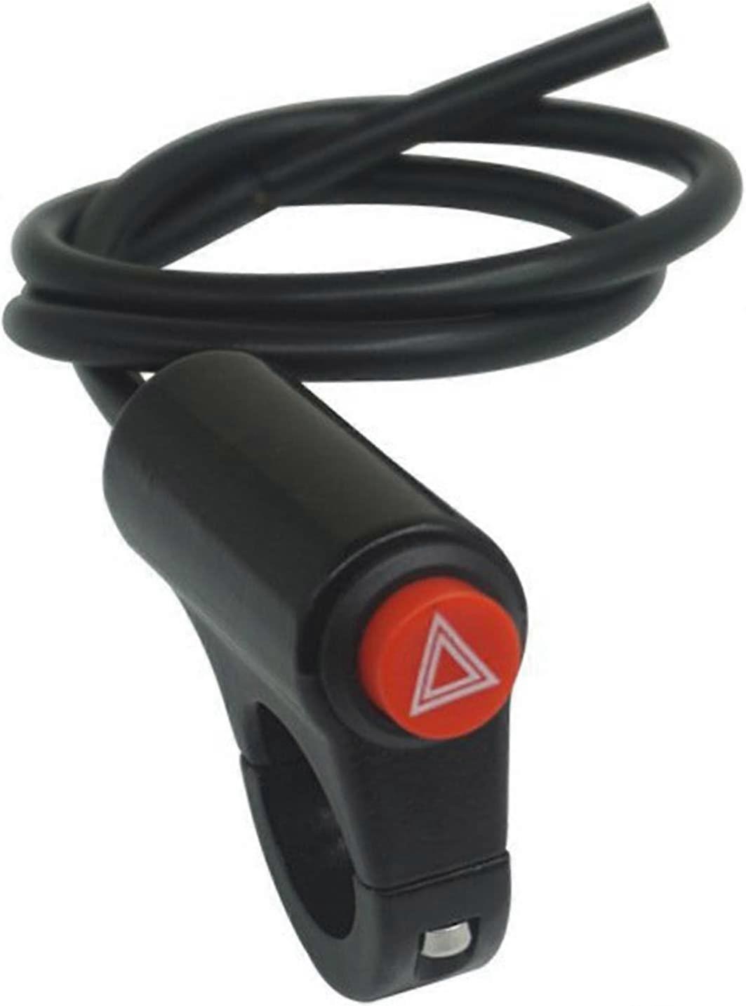 Motorcycle Hazard Switch Button Handlebar Mount Switch to Replace