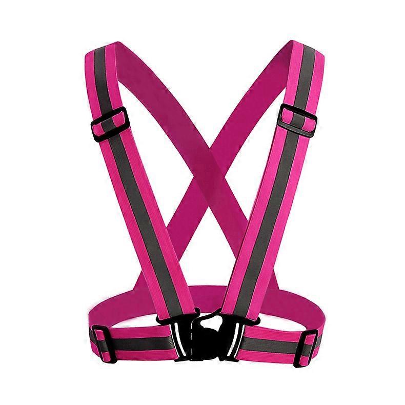 20inch Wide High Visibility Safety Reflective Vest Adjustable Elastic