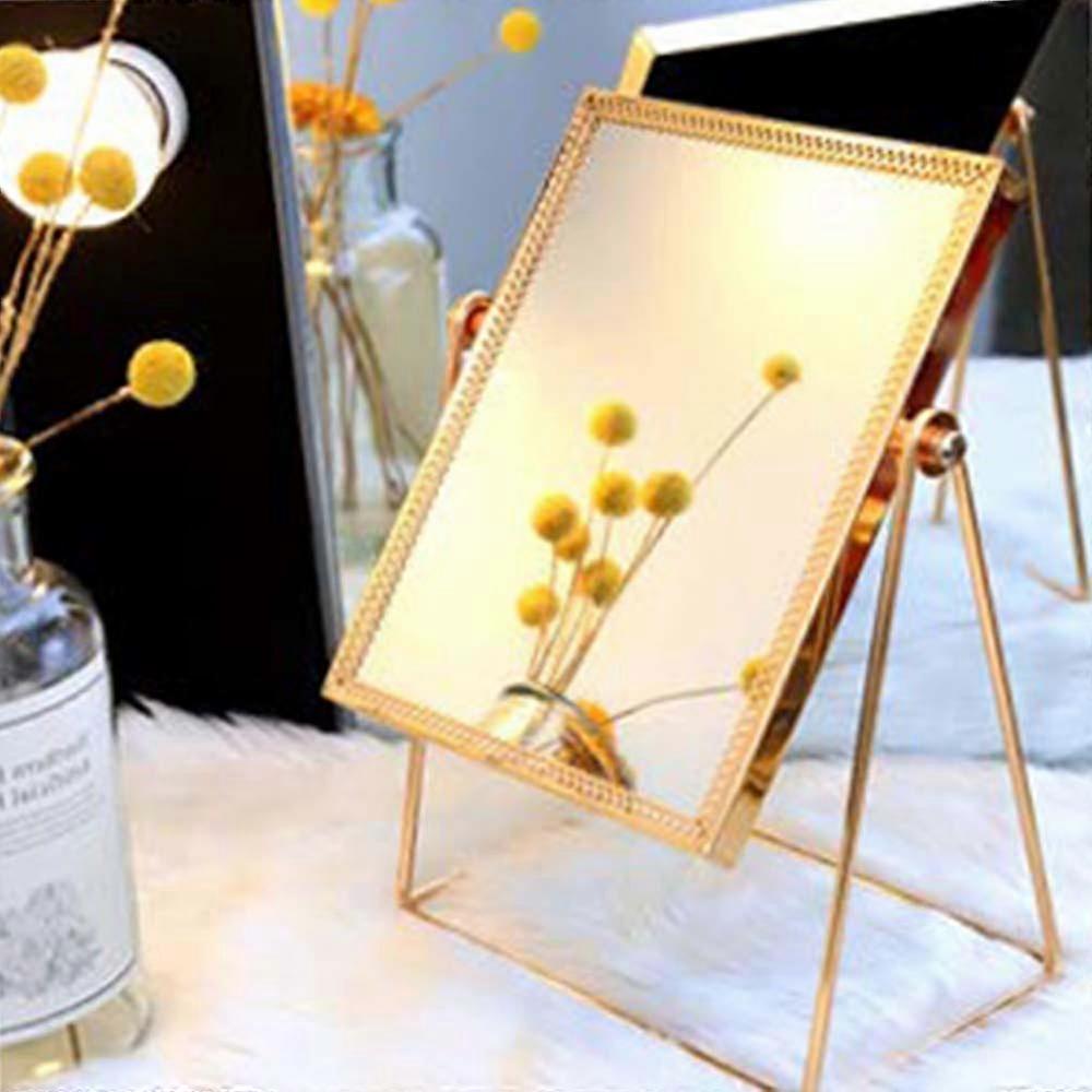 Makeup Mirror,gold Makeup Mirror Vanity Decorative Mirror Cosmetic