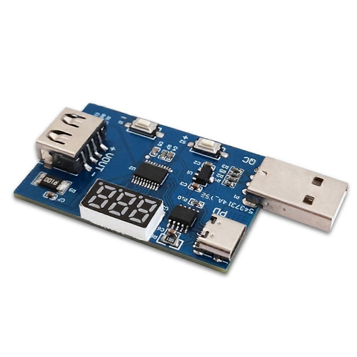 QC2.0 QC3.0 PD3.0 Decoy Module 3.6-20V Adjustable Multifunction Voltage Charging Head Test Aging Mo
