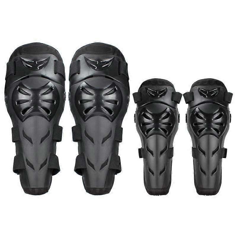 Motorcycle Knee Pads 4 Pack for Motorcycle Cycling Racing Adjustable