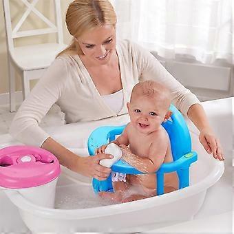 EXCEART Baby Badesitz & Badematte – Rutschfester Badewannenschwamm Mit Nackenstütze, Schnelltrocknend (Pink)