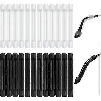 12 Pairs Silicone Ear Cushions For Glasses Non-slip Eyeglass Pads Ear Hook Eyeglasses Strap Holder For Reading Glasses (color Set 2)