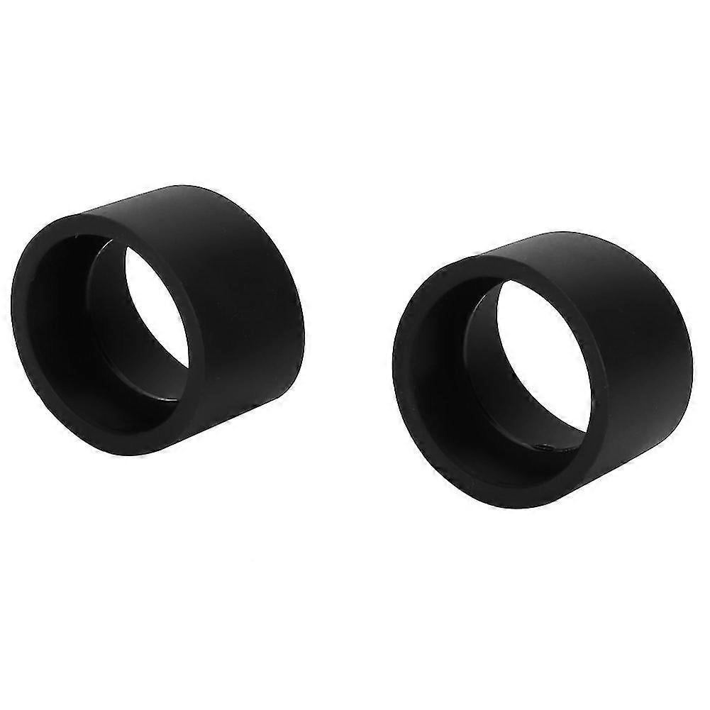 2pcs 36mm Diameter Rubber Eyepiece Cover Accessory Guards For Stereo Microscope (oblique Angle)
