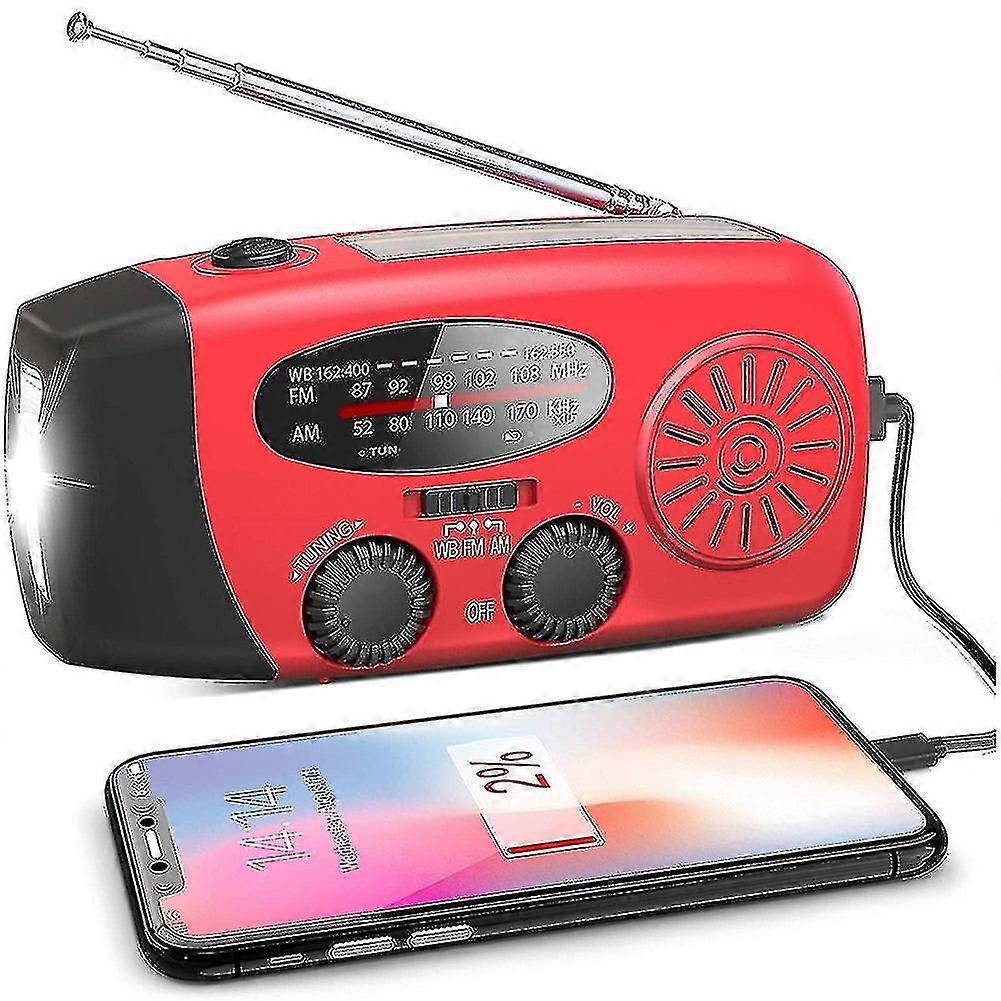 Functal Hand Radio Solar Vev Dynamo Ed Am/fm/noaa Radio