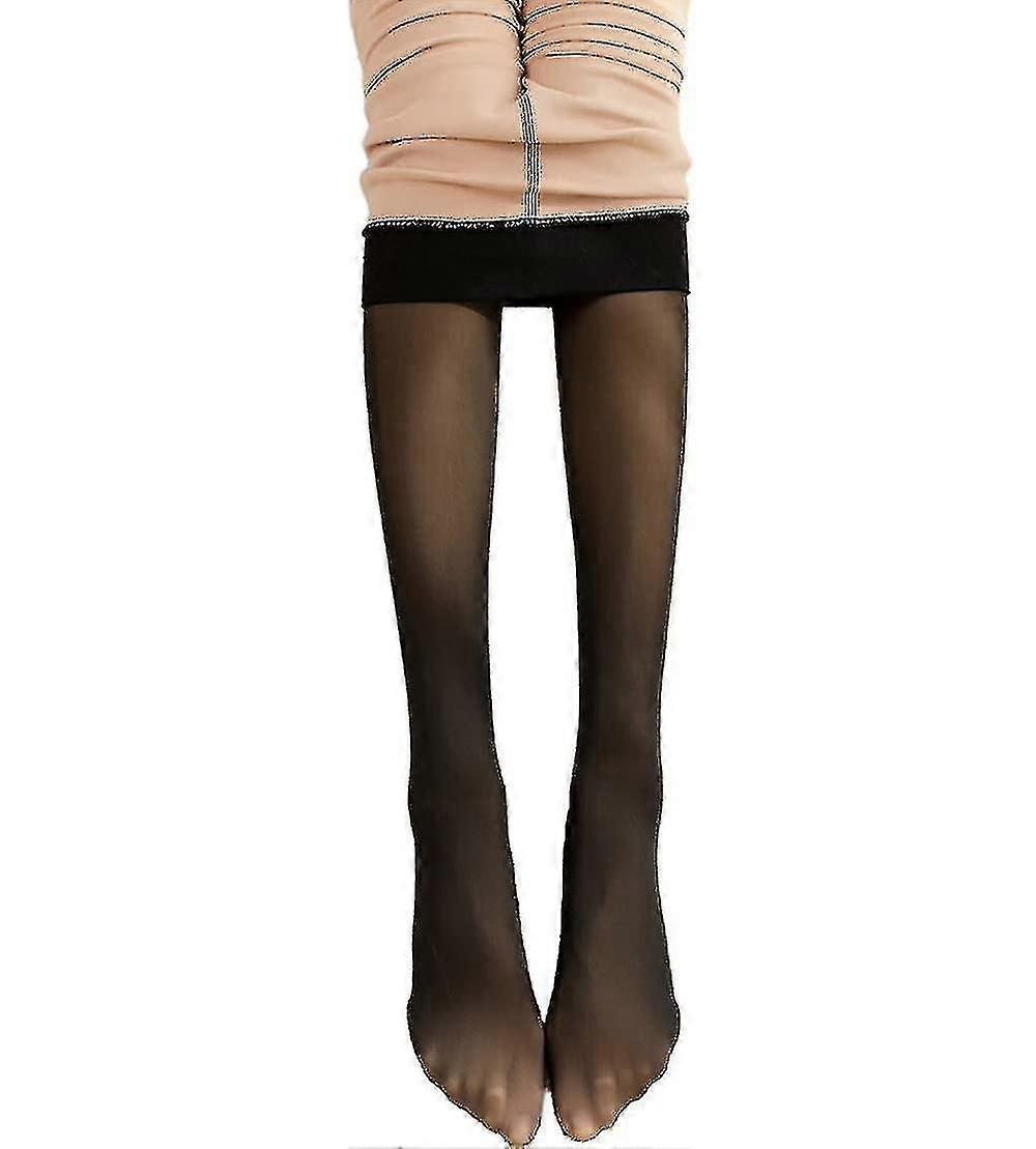 Femmes Collants polaires extensibles épais à double doublure double doublé