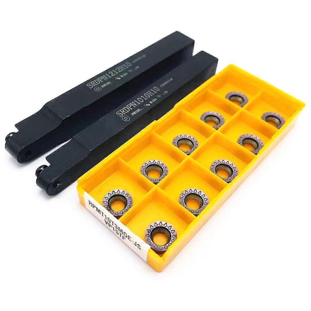 SRDPN1010H10 SRDPN1212H10 CNC lathe tool holder boring bar external tool holder for RPMT10T3MO R5 high quality carbide inserts