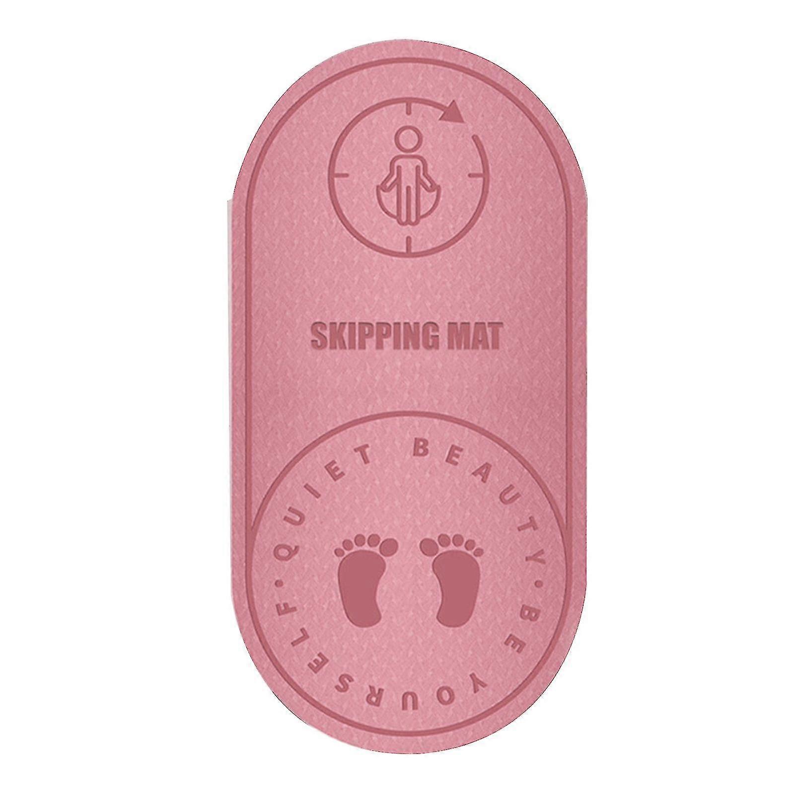 Durable Jump Rope Mat for Knees Protection and Impact Absorption - Non-slip Jumping Rope Mat