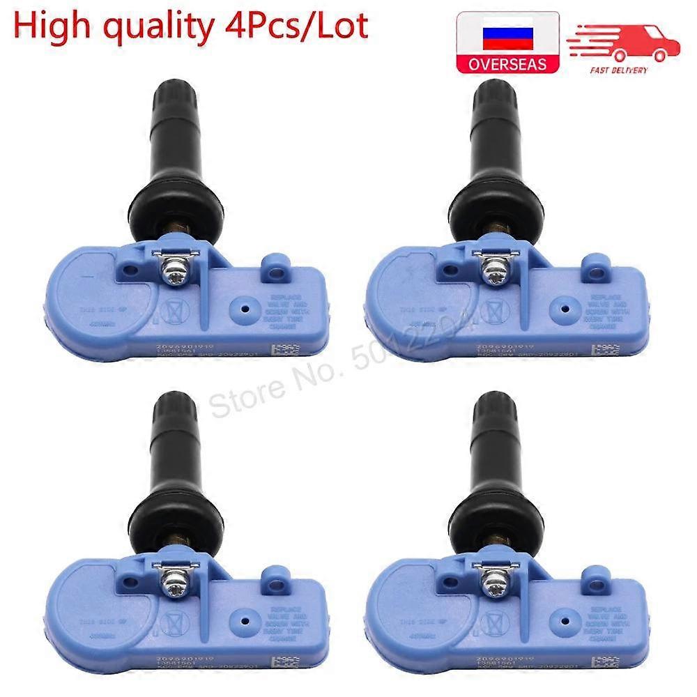 4pcs TPMS Sensor Tire Pressure Monitoring System 20922901 22853740 433MHZ For G-MC Opel 13581561 For Buick-Chevy-Cadillac