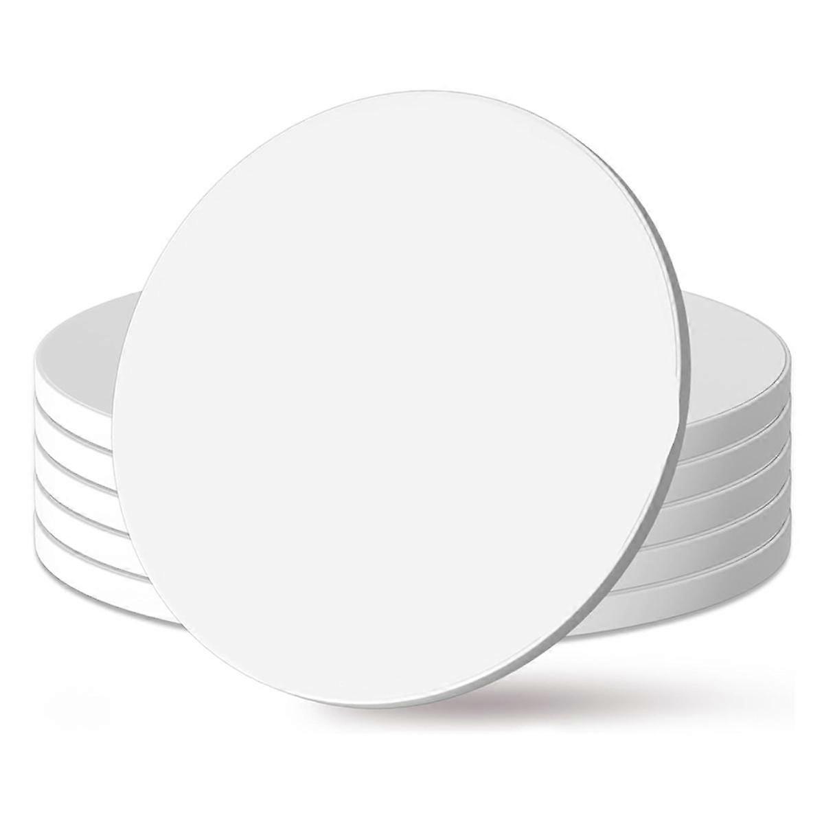 Cake Boards, 10 polegadas Cake Drum Cake Boards 10 polegadas redonda - Bend resistente multi-camadas base de bolo para displays 5PCS