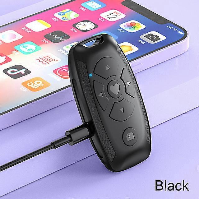 Universal Mobile Phone Selfie Camera Shutter Bluetooth-compatible Remote Control Button Buit-in Battery Rechargeable Controller