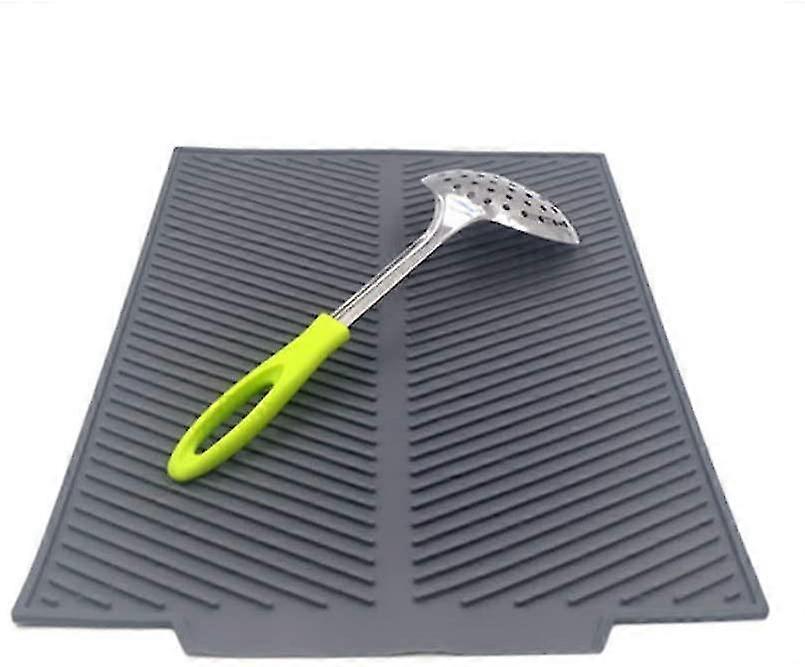 Rectangular Silicone Placemats Non-slip Heat Resistant Pads Water Filter Pads