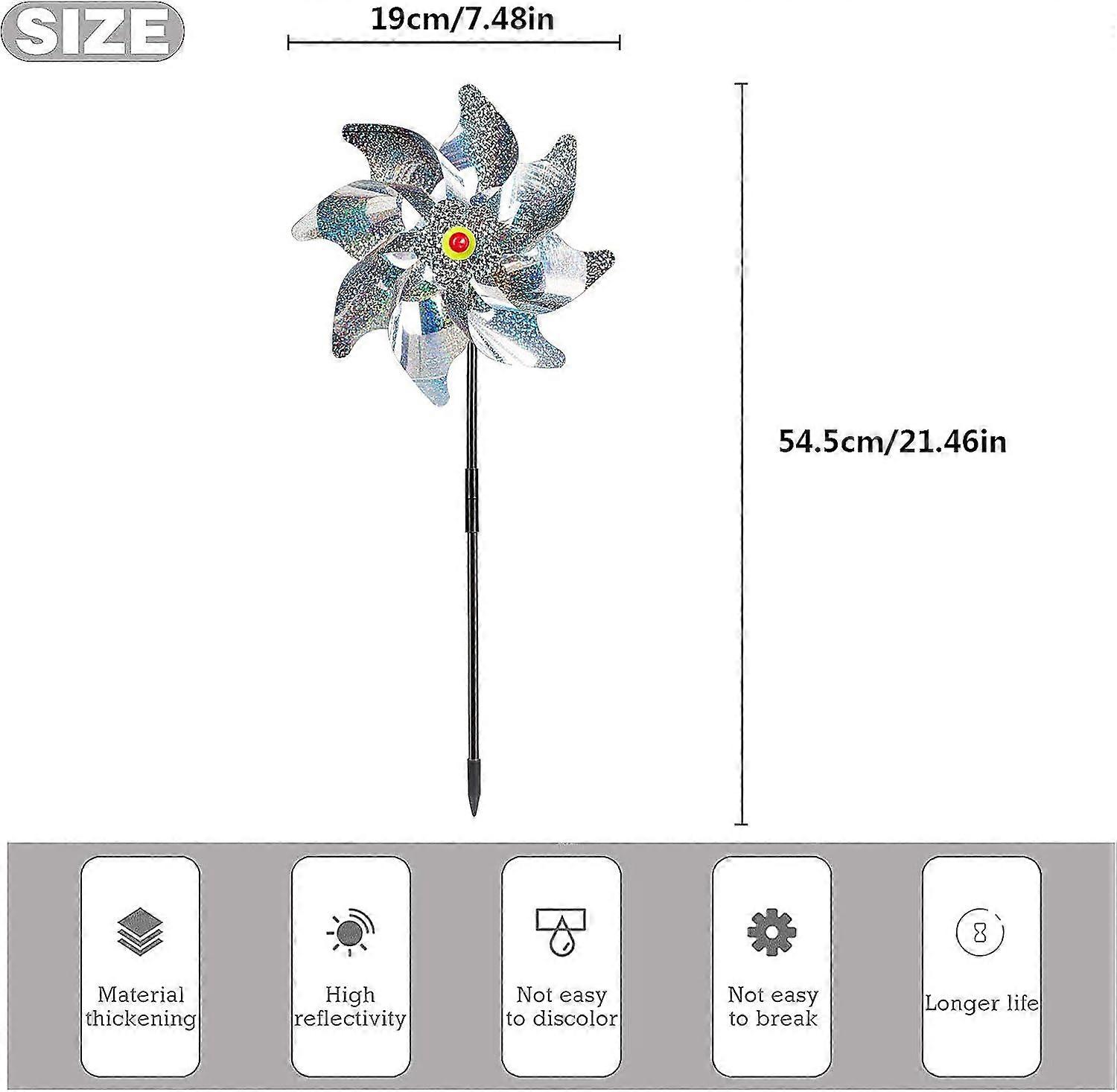 Reflective Windmill Bird Scarer | Fruugo UK