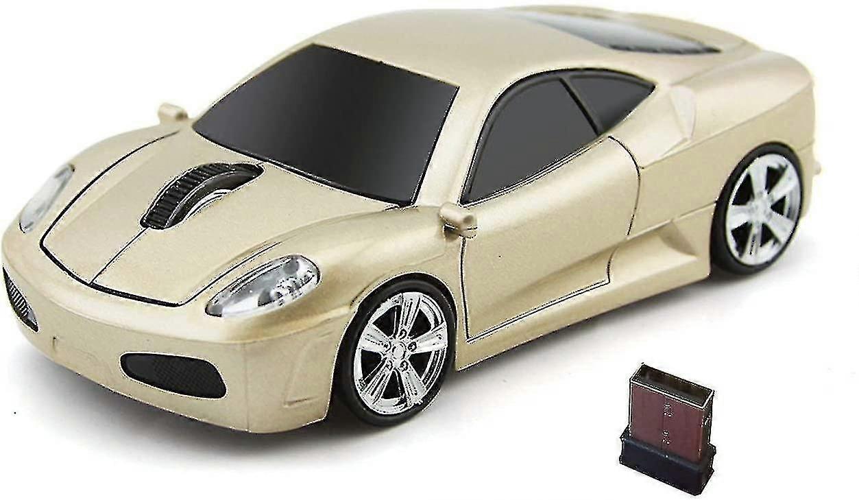 Car Wireless Mouse Ergonomic Optical Mice Usb 2.4g Mini Receiver Compatible Windows Laptop Notebook